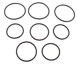 Elastomer Rings, Fits 5 in. Diameter Dampers, 3-Rings, 70 Outer/70 Inner/70 Face Durometer, Kit