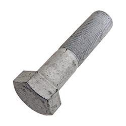 Bolt, Harmonic Damper Hardware, Hex Head, 3/4 in. Thread Size, 3 in., Grade 8 Steel, Zinc Plated, Mopar, Each