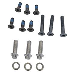 Harmonic Balancer Bolt, Chromoly, Black Oxide, with ARP Pulley Bolts, Cadillac, Set of 12