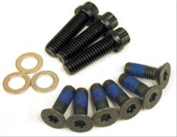 Harmonic Balancer Bolt Kit, 12-point, Chromoly, Washers, 3 Crank Bolts, 6 Shell Bolts, Cummins Diesel, Kit
