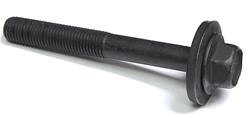 Harmonic Balancer Bolt, Hex Head, Steel, Black Oxide, Washer, Chevy, Small Block LS, Each