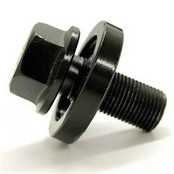 Bolt, Harmonic Balancer, Hex-Head, Steel, Black Oxide, 7/16 in.-20, Chevy, Each