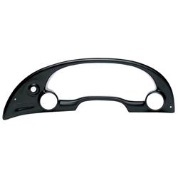 Gauge Mounts, Instrument Cluster Bezel, Dual 2 1/16 in., Black, Ford, Each
