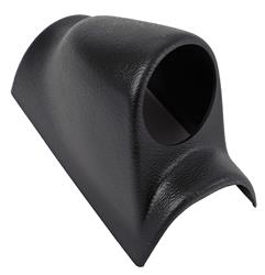 Gauge Pod, Single 2 1/16 in., Black ABS, Chevy, Pontiac, Each