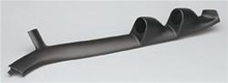 Gauge Pod, Dual 2 1/16 in., Black ABS, Ford, Hard Top, Each