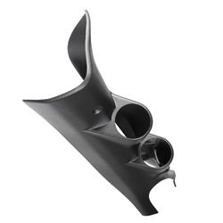Gauge Pod, Pillar, Dual, Black, 2 1/16 in., Full Coverage, Ford, Each