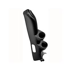 Gauge Pod, Dual, 2 1/16 in., Black, Pillar Mount, Chevy, Each