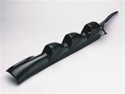 Gauge Pod, Triple 2 1/16 in., Black ABS, Chevy, Pontiac, with T-Tops, Each