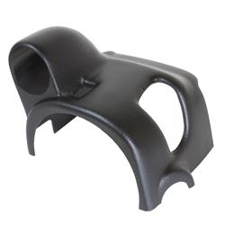 Gauge Mounting Pods, Panel, Single, 2 1/16 in. Diameter, Steering Column, Plastic, Black, Ford, Pickup, Each