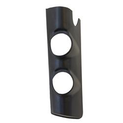 Gauge Pod, Dual 2 1/16 in., Black ABS, Jeep, Wrangler, Each
