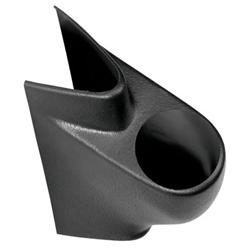 Gauge Pod, Single 2 1/16 in., Black ABS, Ford, F-Series, Each