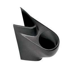 Gauge Pod, Single 2 1/16 in., Black ABS, Toyota, Each