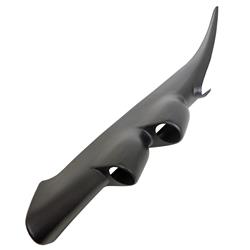 Gauge Pod, Dual 2 1/16 in., Black, ABS Plastic, Chevy, GMC, Pickup/Duramax, Each