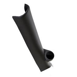 Gauge Pod, Pillar, Single, 2 1/16 in., Black, Full Pillar Coverage, Chevy, GMC, Each