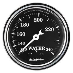 Guage/Analog, Water Temperature, 120-240 Degrees F, 2 1/6 in. Diameter, Full Sweep, 12 foot Capillary Tube, Mechanical, Each