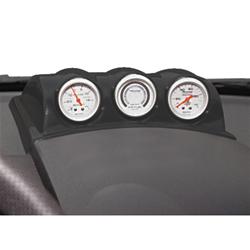 Dash Pod, Triple 2 1/16 in., Black, Volkswagen, Each