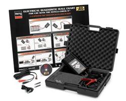 Battery Tester, LCD Readout, 0-30 V, 0-120 amps, Kit
