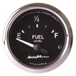 Gauge, Cobra, Fuel Level, Empty/Full, 2 1/16 in., Analog, Electrical, Each