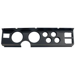 Gauge Panel, Direct-Fit, Instrument Cluster, Black, Plastic, Two 5 in. Holes, Four 2 1/16 in. Holes, Pontiac, Each