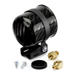 Gauge Mounting Cup, Pedestal Mount, 2 5/8 in. Diameter, Carbon Fiber, Natural, Each