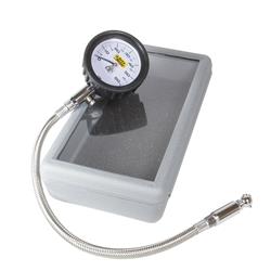 Tire Pressure Gauge, Analog, 0-60 psi, Bleed Valve, Each
