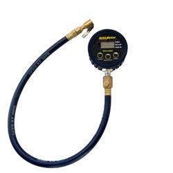 Tire Pressure Gauge, Performance Gauge, Digital, 0-50 psi, Lighted, Bleed Valve, 24 in. Hose Length, Each