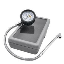Tire Pressure Gauge, Analog, 0-150 psi, Heavy-duty, Extended Dual-foot Air Chuck