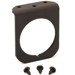 Gauge Panel, Aluminum, Black, One 2 1/16 in. Hole, Universal, Each