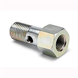 Fitting, Pressure Gauge, Banjo Bolt, Brass, Natural, 12mm x 1.25/1/8 in. NPT, Each