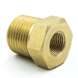 Fitting, Adapter, 3/8 in. NPT Male, 1/8 in. NPT Female, Brass, Each