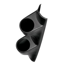 Gauge Pod, Dual 2 1/16 in., Black ABS, Toyota, Right Hand Drive, Each