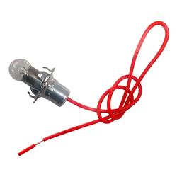 Bulb and Socket, 2 Watt, for Use with 2 5/8 in. Auto gage Gauges, Each