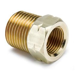 Temperature Adapter, Male 1/2 in. NPT to Female 5/8-18 in., Brass, Natural, Each