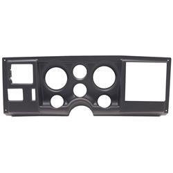 Gauge Panel, Direct-Fit, Instrument Cluster, Black, Plastic, Two 3 3/8 in. Holes, Four 2 1/16 in. Holes, Chevrolet, GMC, Each