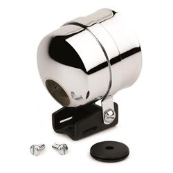 Gauge Mounting Cup, Pedestal Mount, 2 5/8 in. Diameter, Steel, Chrome, Each
