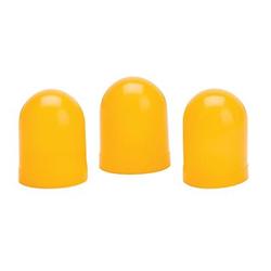 Light Bulb Covers, Yellow, Set of 3