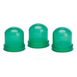 Light Bulb Covers, Green, Set of 3