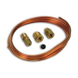 Gauge Tubing, Copper, 1/8 in. Diameter, 6 ft. Long, Kit
