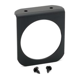 Gauge Panel, Aluminum, Black, One 2 5/8 in. Hole, Universal, Each