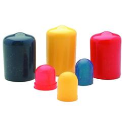 Lens and Cover, Blue, Red, Yellow, .750 in. Diameter, Set