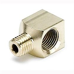Fitting, Right Angle, Pressure, with 1/8 in. Copper or Nylon Tubing, 1/8 in. NPT Female to 1/8 in. Male, Each