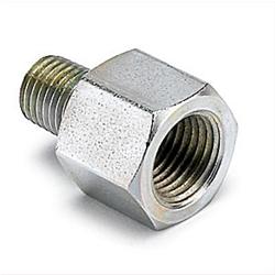 Fitting, Straight, 1/16 in. NPT Male to 1/8 in. NPT Female, Brass, Each
