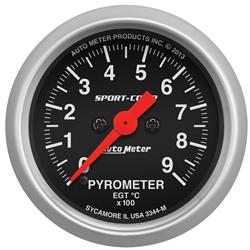 Gauge, Sport-Comp, Pyrometer, 0-900 Degrees C, 2 1/16 in., Analog, Electrical, Each
