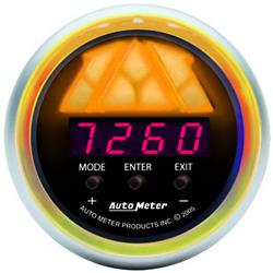 Shift Light, Sport Comp, Level 1, In-Dash/Pod Mount, Externally Adjustable, Amber Lens, Each