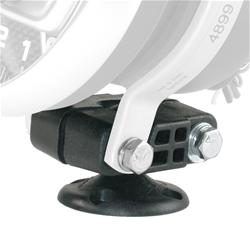 Gauge Mount, Roll Pod, Roll Bar Mount, Pedestal, 5 in. Tachometers, Plastic, Black, Each