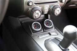 Gauge Mounting Pods, Panel, Double, 2 1/16 in. Diameter, Center Console, Plastic, Black, Chevy, Each