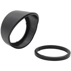 Gauge Visor, 2 1/16 in. Diameter, Black, Each