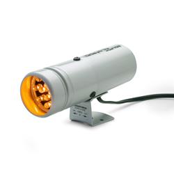 Shift Light, SuperLite, 3-Position Brightness Switch, Silver, Yellow, 12 LED, Each