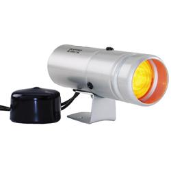 Shift Light, Bright-Quick Response, Amber Boot, Silver, Each
