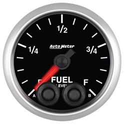Gauge, Elite Series, Fuel Gauge, Programmable Fuel Level Gauge; 2 1/16 in.